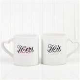His & Hers© Personalized Mug Set - 9423