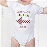 Dear Santa Baby Bodysuit - 9427-BB