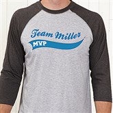 Father & Son Team Adult Baseball T-Shirt - 9576ABT
