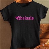 You Name It! Girls Fitted Tee - 9579-GT