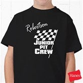 Pit Crew Youth Black T-Shirt - 9587YT