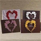 Heart of Roses Personalized Greeting Card - 9683
