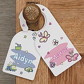 Sleepy Time Personalized Door Knob Hanger - 9820