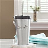 On The Go Personalized Stainless Steel Tumbler with Name - 9873-N
