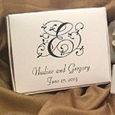 Personalized Wedding Thanks Custom Favor Boxes - White