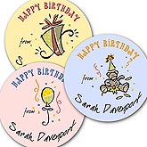 Birthday Celebration© Gift Labels