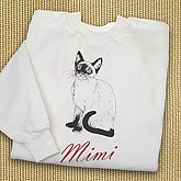 Personalized Cat Breed Sweatshirt, T Shirt