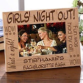 Girls Night Out Personalized Photo Frame