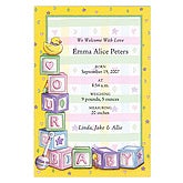 Our Baby Birth Announcements