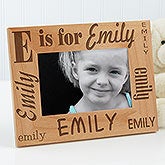 Personalized Picture Frame for Kids - Alphabet Name Design - 1862 Personalized Picture Frame for Kids - Alphabet Name Design - 1862