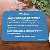 Fatal Exception Mouse Pad