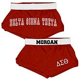 Sorority Style Athletic Shorts - Grey