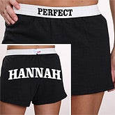 Personalized Girls Athletic Shorts - U Name It - 1934