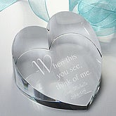 Think of Me Crystal Heart Prism