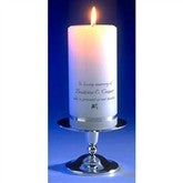 wedding tribute memorial candle