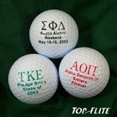 Personalized Greek Golf Balls