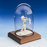 Fisherman Business Card Sculpture