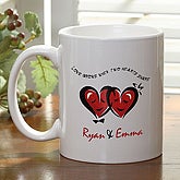 bear couple personalized mug
