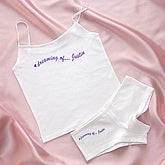 personalized camisole