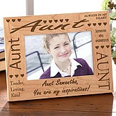 Ladies Boutique >> Special Aunt? Personalized Photo Frame