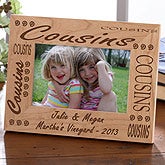 Cousins© Wood Photo Frame