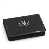 Leather Credit Card Case - Brown