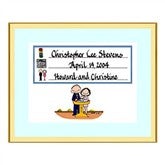 Baptismal 8 x 10 OAK Frame