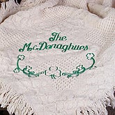 Shower Of Shamrocks© Natural Afghan