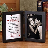A Gift of Love Custom Bi-Fold Frame