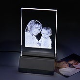 Just For Mom Illuminated Photo Crystal