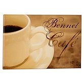 Family Caf Personalized Canvas Art - Large