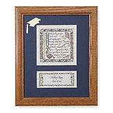Graduate Acrostic Calligraphy Print