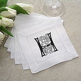 Art Nouveau Cocktail Napkin Set