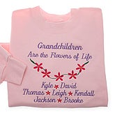 My Flowers of Life Pink Sweatshirt