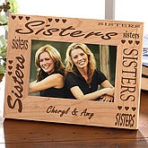 A Sister's Bond© Personalized Photo Frame