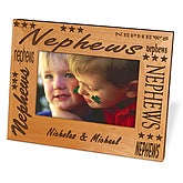 Nephews Wood Photo Frame