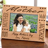 My Mother Wood Photo Frame
