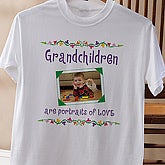 Ladies Boutique >> Portraits of Love Personalized Photo T-Shirt - 4 Pictures