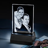 illuminated photo sculpture
