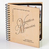 Vacation Memories© Wood Photo Album