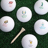 Personalized Top-Flite Golf Ball Set