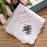 Personalized Wedding Handkerchief - Loving Reminder Design - 2785