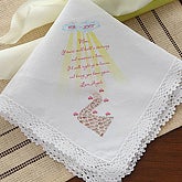 secondary_category(ies) nolink] >> Tearful Moments&copy; Linen Handkerchief