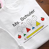 Personalized Inspiring Teacher Sweatshirt