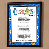 Coach's Prayer Wall Plaque