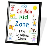 2815 - Kid Zone Wall  Plaque