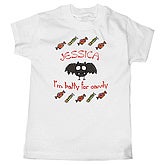 Batty For Candy  Infant Bib