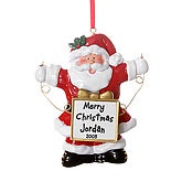 Santa's Message Ornament