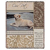 Designer Photo Tapestry Throw