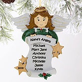 personalized christmas tree ornament
